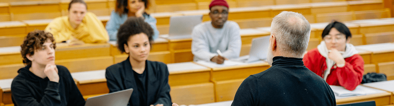 Professors in classroom